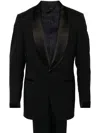 Tom Ford Tailored Single-breasted Suit In Black