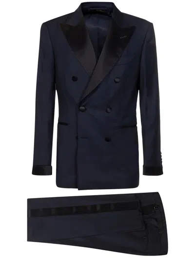 Tom Ford Shelton Suit In Blue