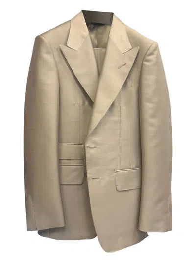 Tom Ford Shelton Suit In Gold