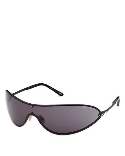 Tom Ford Shield Sunglasses, 105mm In Red