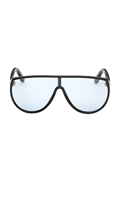Tom Ford Shield Sunglasses In Black