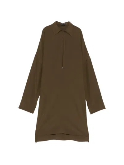 Tom Ford Shift Mini Dress In Green