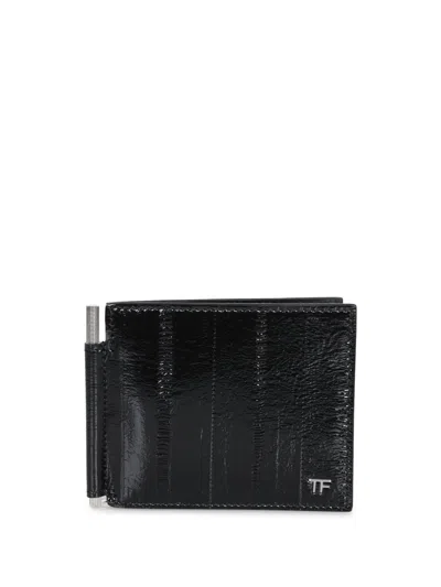 Tom Ford Shin Black Money Clip Wallet