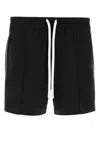 Tom Ford Satin Bermuda Shorts With Pockets And Elastic Waistband