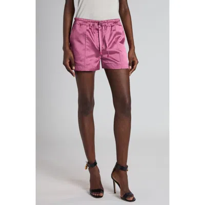 TOM FORD TOM FORD SHINY SATIN PAJAMA SHORTS