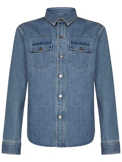 Tom Ford Shirt In Blue
