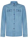 Tom Ford Denim Shirt In Blue