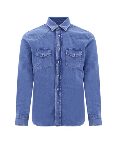 Tom Ford Shirt In Blue