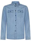 Tom Ford Denim Shirt In Blue
