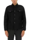 Tom Ford Man Coat Black Size 40 Wool In Black