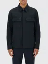 Tom Ford Overshirt With Front Concealed-buttons In Blue