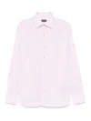 Tom Ford Classic Fit Solid Stretch Poplin Button-up Shirt In Nude & Neutrals