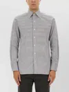 Tom Ford Shirt Striped Pattern Collar Button-down In Gray