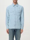 Tom Ford Denim Chambre Western Shirt In Blue