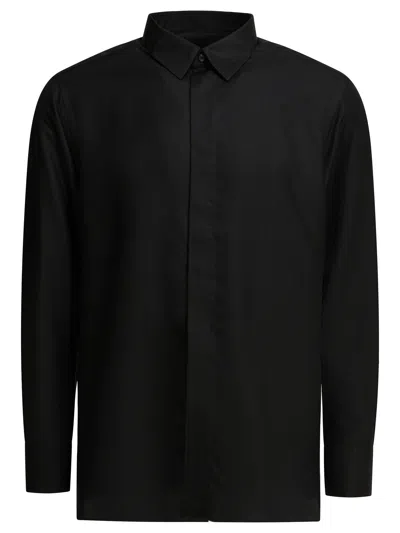 Tom Ford Tailored Collar Long Sleeves Mens Shirt In Black