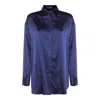 Tom Ford Collared Neck Satin Finish Long Sleeves