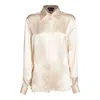 Tom Ford Beige Silk Shirt In Light Peach