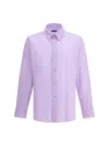 Tom Ford Long Sleeve Shirt In Purple
