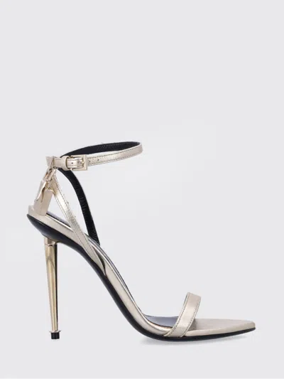 Tom Ford Pointed Toe Sandal With 105 Mm Metal Spike Heel In Multi