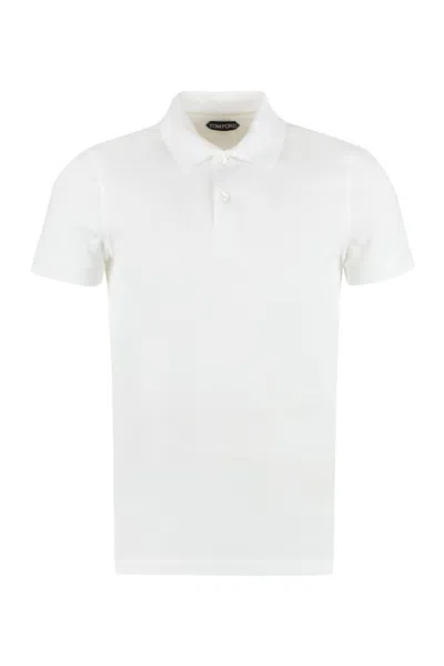 TOM FORD PIQUÈ COTTON POLO SHIRT