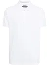 Tom Ford Short Sleeved Polo In White