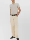 Tom Ford Short Sleeve Crew Neck T-shirt In Gray