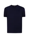 Tom Ford Short Sleeve Crew Neck T-shirt In Blue