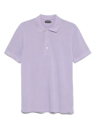 TOM FORD SHORT-SLEEVE POLO SHIRT