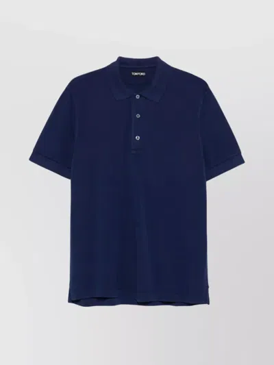 TOM FORD SHORT SLEEVE POLO SHIRT