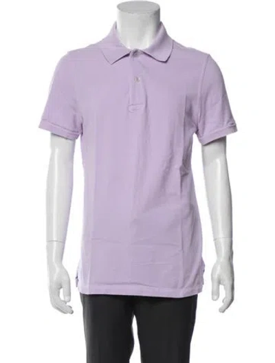 Pre-owned Tom Ford Short Sleeve Shirt In Purple