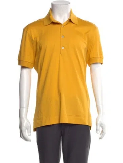 Pre-owned Tom Ford Short Sleeve Shirt In Yellow