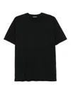 Tom Ford Black Stretch Cotton Crew Neck T-shirt
