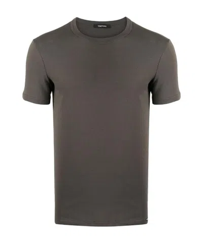 Tom Ford Short-sleeve T-shirt In Black