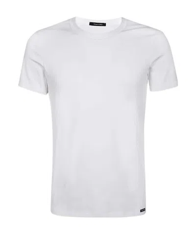 TOM FORD TOM FORD CREWNECK STRETCHED T-SHIRT