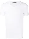 Tom Ford Basic Crewneck T-shirt In White