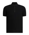 Tom Ford Mens Black Short-sleeve Lyocell-cotton Piquet Polo Shirt In Black