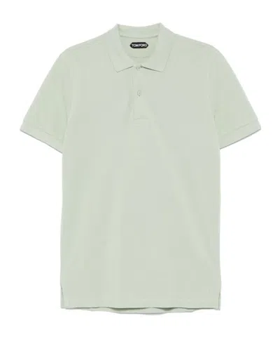 TOM FORD TOM FORD TENNIS PIQUET POLO SHIRT