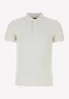 Tom Ford Short-sleeved Polo Shirt In Gray