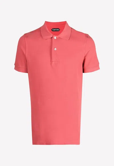 TOM FORD SHORT-SLEEVED POLO T-SHIRT,JPS002-JMC007S23 ER150