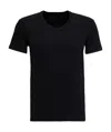 Tom Ford Slim-fit Stretch Cotton And Modal-blend T-shirt In Black