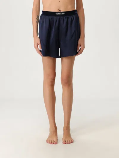 TOM FORD SHORTS TOM FORD WOMAN COLOR BLUE,H17756009
