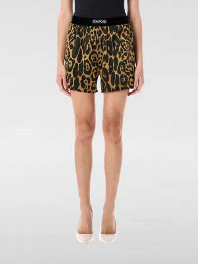 TOM FORD SHORT TOM FORD WOMAN COLOR CAMEL,G51916042