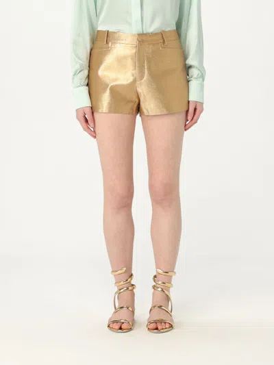 Tom Ford Short  Woman Color Gold