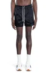 Tom Ford Satin Bermuda Shorts With Pockets And Elastic Waistband In Multicolor