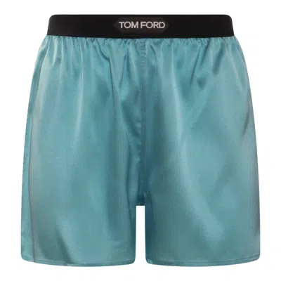 TOM FORD SHORTS BLUE AND GREEN