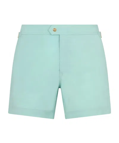 Tom Ford Shorts Da Mare Classic In Blue