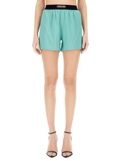 TOM FORD SHORTS IN SATIN