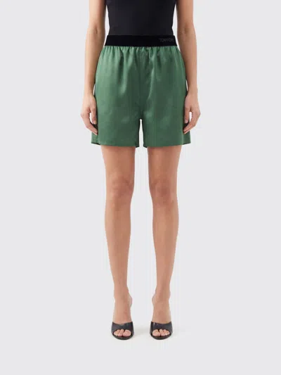 Tom Ford Shorts Woman  In Green