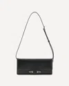 Tom Ford Black Leather Crossbody Bag In Black