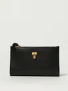 Tom Ford Rectangular Shape Gold-tone Hardware Padlock Mini Bag In Black